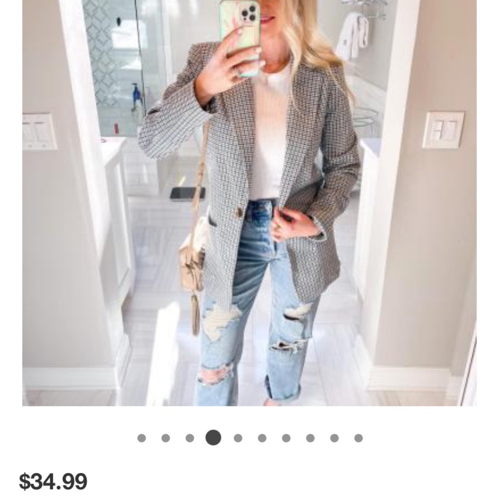 A New Day plaid blazer